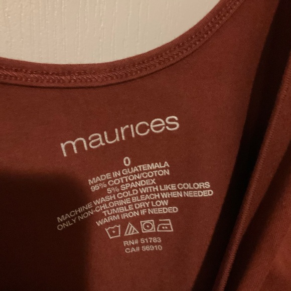 Maurices Rust Tank Top - Picture 9 of 9